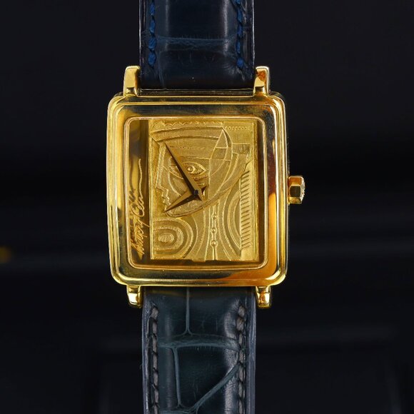 Anthony Quinn by Blancpain "Lady of Crete", Gold Dial, Limited Edition - Picture 1 of 10